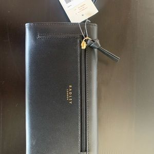 Radley London black in bloom flap Wallet